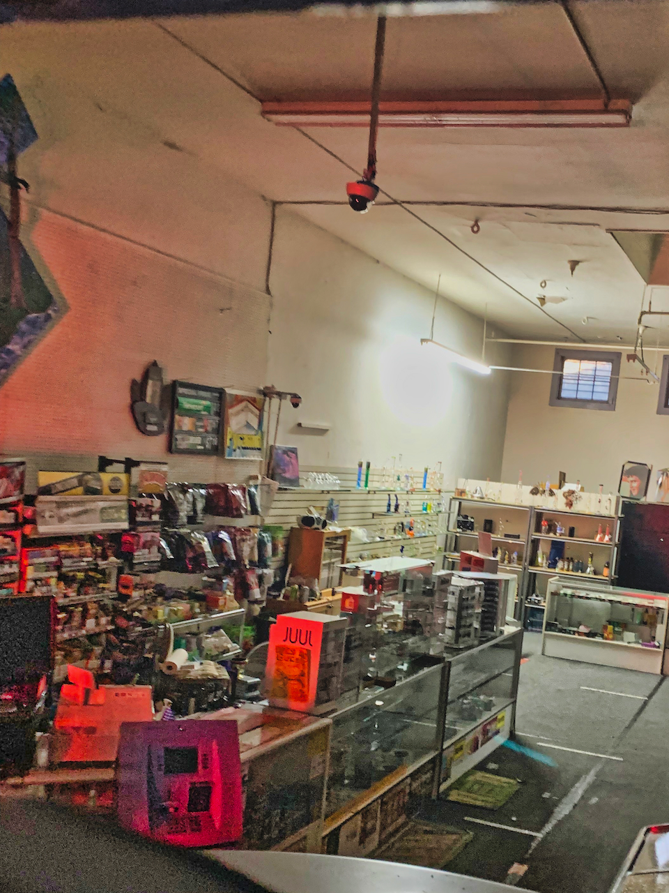 Fire damages entrance at Smoke Town in White Center Westside Seattle